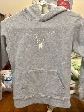 Bulls Bay Golf Club - boys M-7/ League Kids Grey Hooded Sweatshirt (Kids)